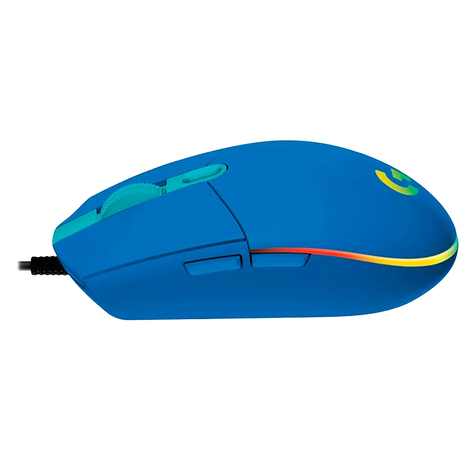 LOGITECH G102 LIGHTSYNC Corded Gaming Mouse - BLUE - USB - EER – купить недорого с доставкой по Алматы и Казахстану фото 4