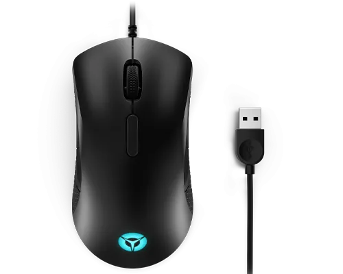 Мышь игровая проводная Lenovo Legion M300 RGB, 8 кнопок, 8000 dpi, чёрная — купить в Казахстане | neom.kz