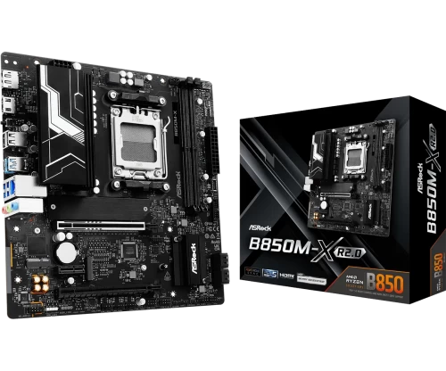 Материнская плата ASRock B850M-X R2.0 AM5 B850 DDR5 Micro ATX