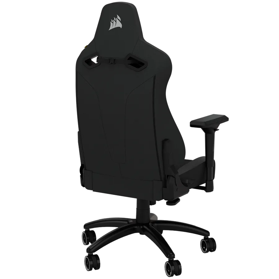 CORSAIR TC200 Soft Fabric Gaming Chair, Standard Fit - Black/Black – купить недорого с доставкой по Алматы и Казахстану