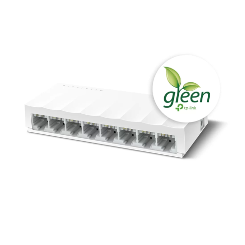Коммутатор TP-Link LS1008, 8 портов 100 Мбит/с, неуправляемый — купить в Казахстане | neom.kz