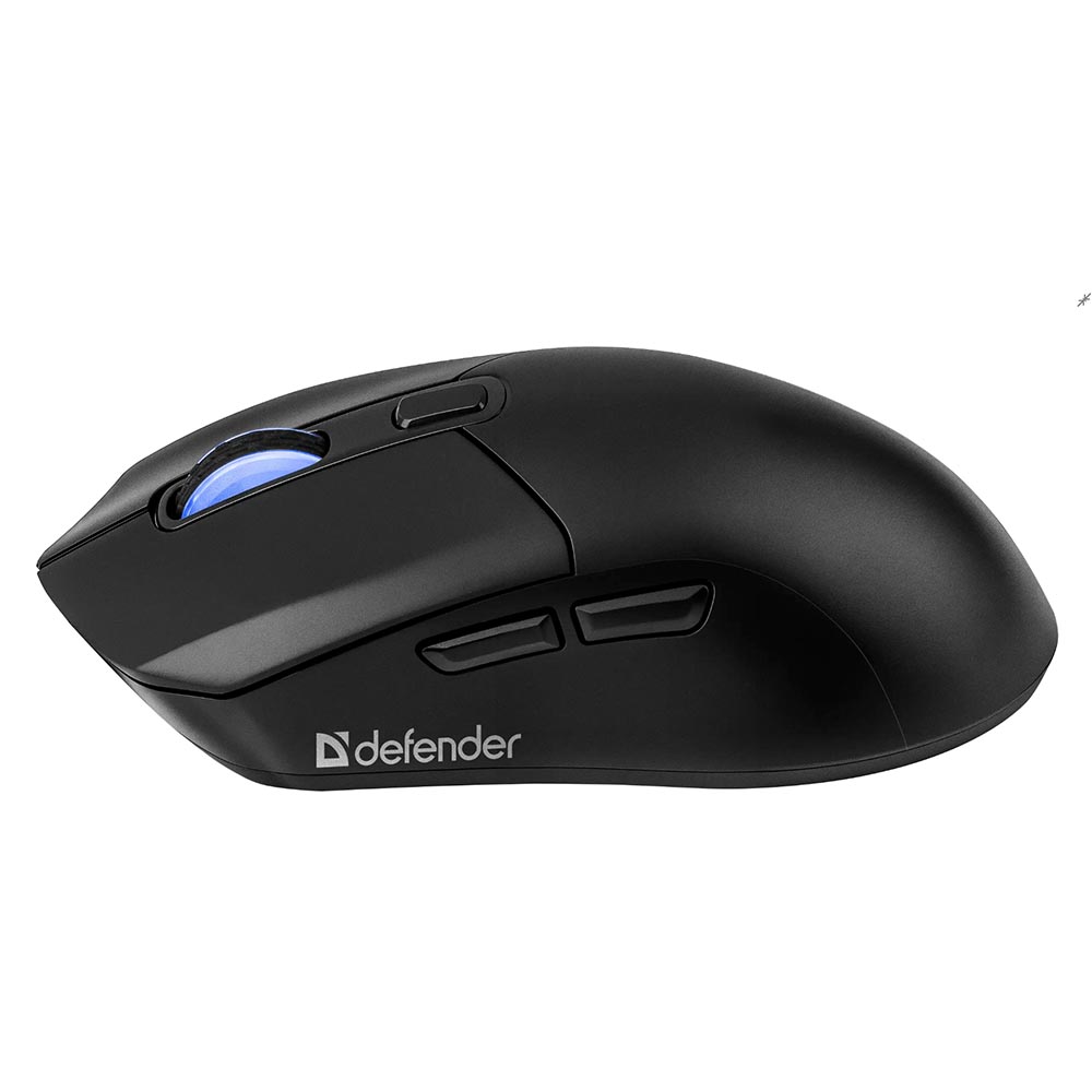 Мышь игровая беспроводная Defender Shiro GM-172, 6 кнопок, 10000 dpi, чёрная – купить недорого с доставкой по Алматы и Казахстану
