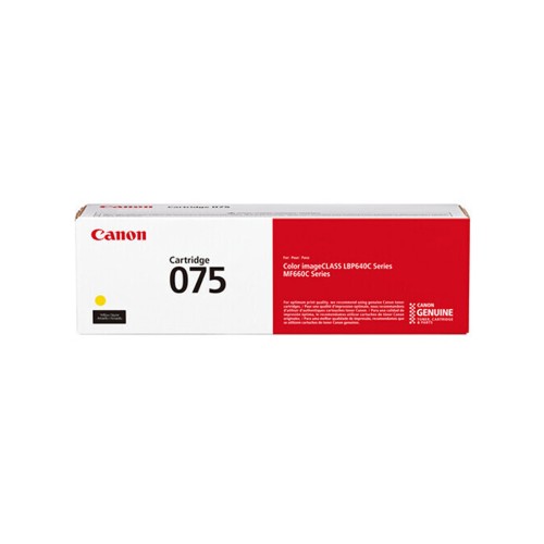Картридж Canon 075, Yellow (6362C002AA) — купить в Казахстане | neom.kz
