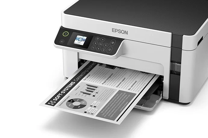МФУ струйное монохромное Epson M2110, A4, 32 стр/мин (C11CJ19401) фото 2