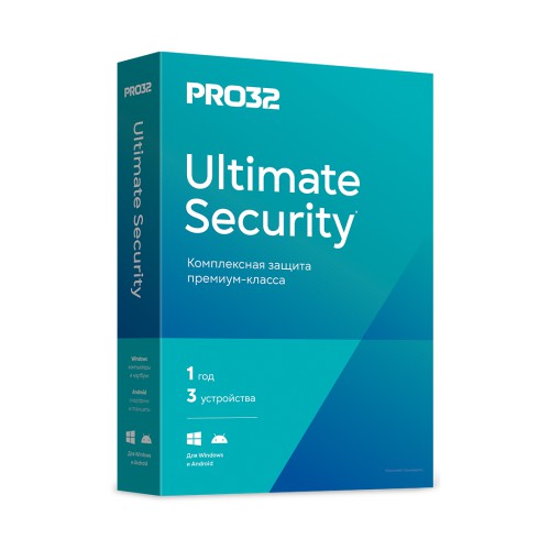 Антивирус PRO32 Ultimate Security BOX лицензия на 1 год 3ПК – купить в интернет-магазине Neom.kz по выгодной цене в Казахстане