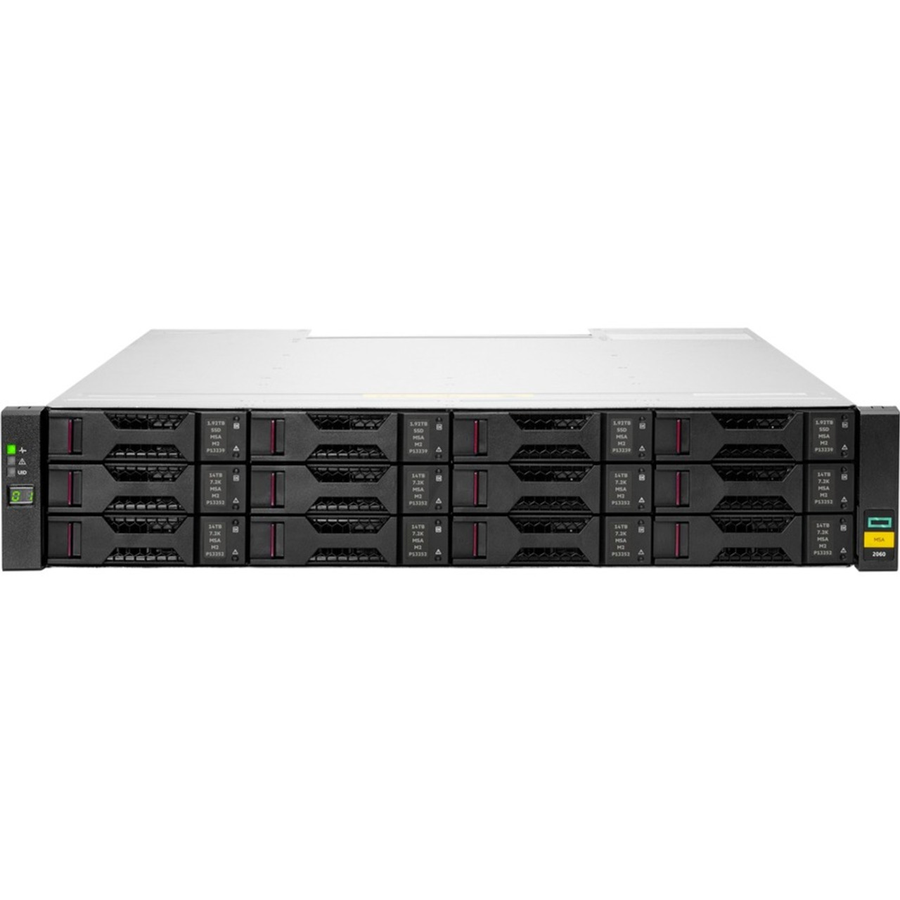 Система хранения данных HPE MSA 2060, 12 отсеков LFF, SAS 12Gb/s (R0Q77B) — купить в Казахстане | neom.kz
