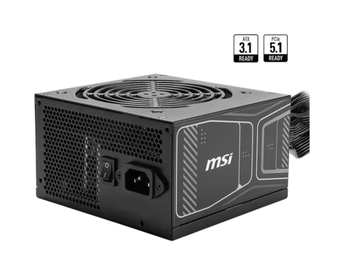 Блок питания MSI MAG A750GN PCIE5 750W 80 PLUS Gold — купить в Казахстане | neom.kz