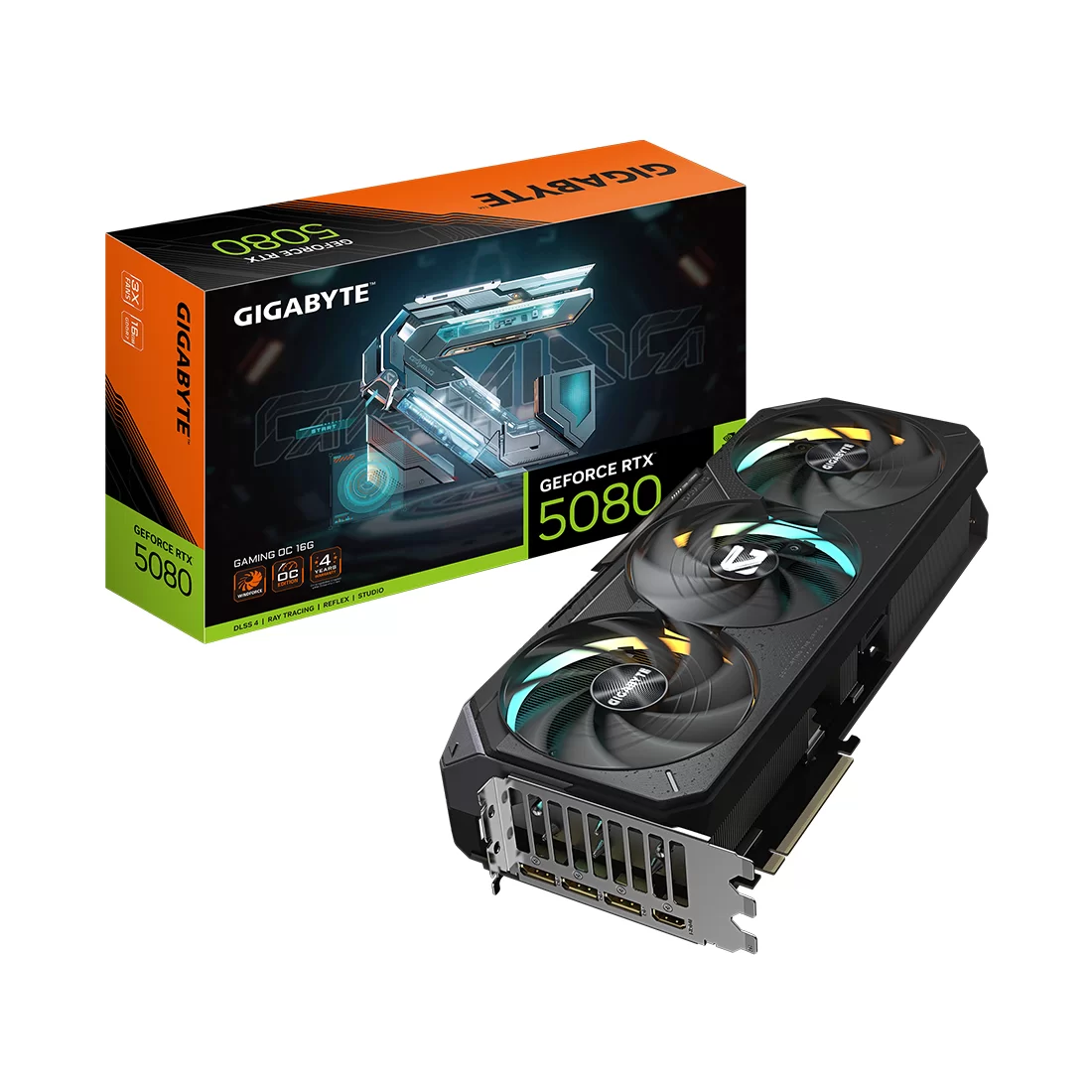 Видеокарта Gigabyte RTX 5080 Gaming OC, 16 GB – купить недорого с доставкой по Алматы и Казахстану