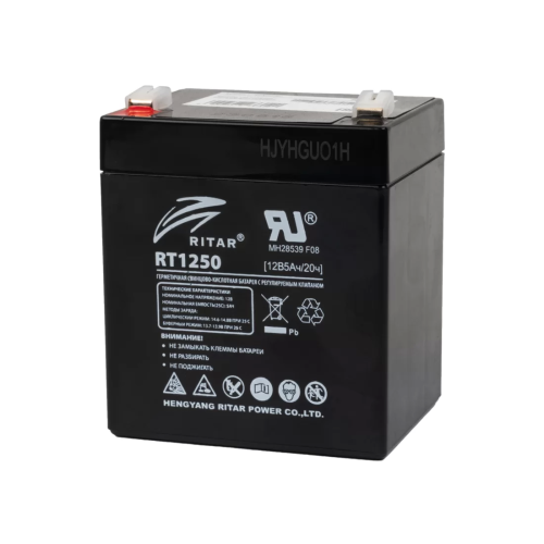 Аккумуляторная батарея Ritar RT1250 12В 5 Ач – купить недорого с доставкой по Алматы и Казахстану
