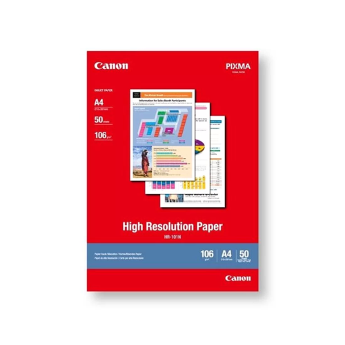 Фотобумага Canon HR-101N A4, 50 шт. – купить недорого с доставкой по Алматы и Казахстану
