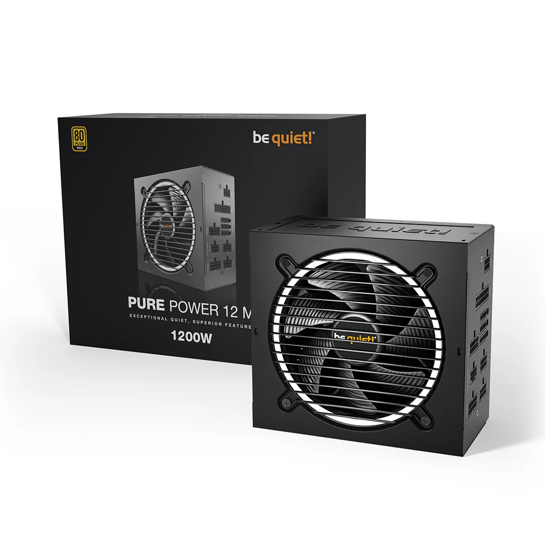 Блок питания Bequiet! PURE POWER 12 M 1200W BN346 – купить недорого с доставкой по Алматы и Казахстану фото 3