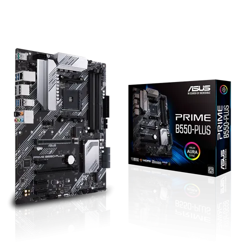 Материнская плата ASUS PRIME B550-PLUS AM4 B550 DDR4 ATX