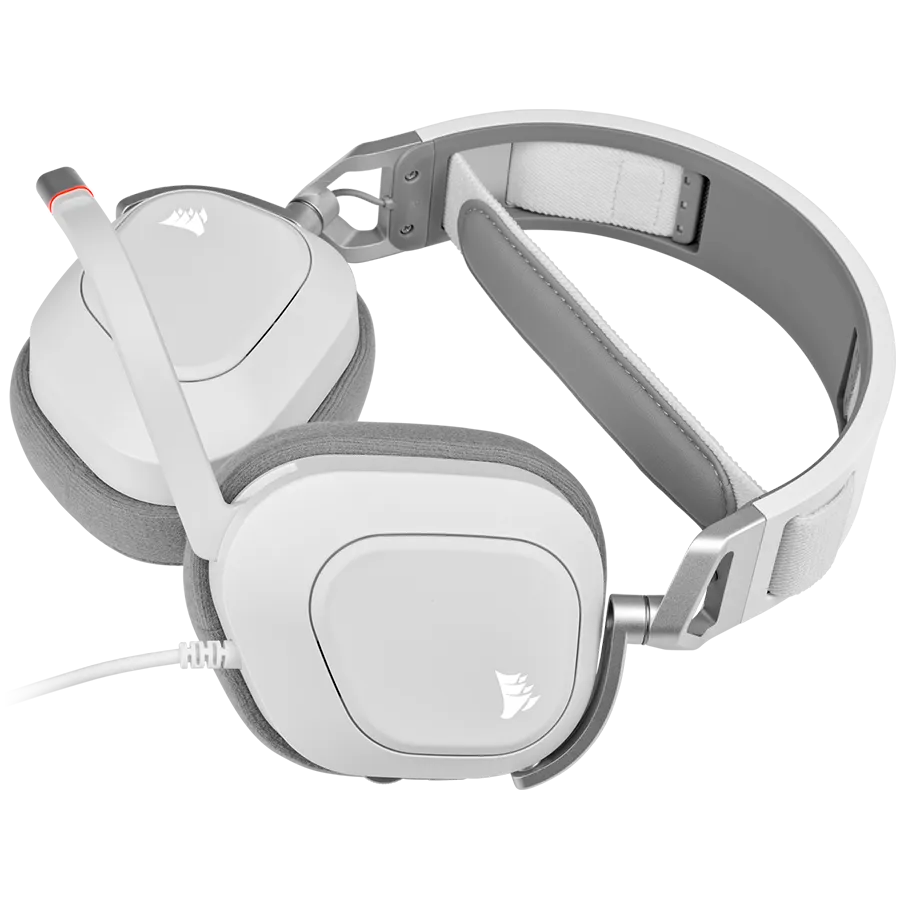 Corsair HS80 RGB USB Headset, White - EU – купить недорого с доставкой по Алматы и Казахстану фото 4