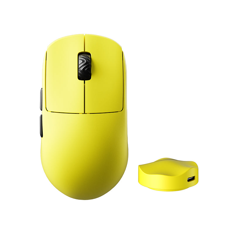 Мышь игровая беспроводная Lamzu Scyrox V8 PAW3950, 30000 dpi, 8000 Гц, жёлтая (6977902640136) — купить в Казахстане | neom.kz