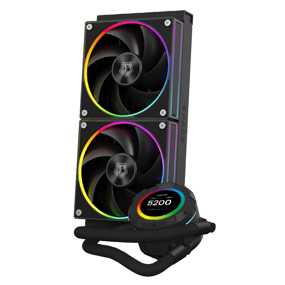 Система водяного охлаждения ID-Cooling SL240 Black 240 мм – купить недорого с доставкой по Алматы и Казахстану