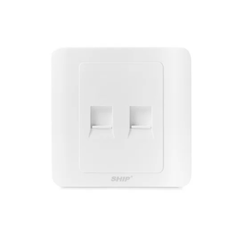 Лицевая панель телекоммуникационная Под 2 модуля SHIP A160-2А — купить в Казахстане | neom.kz