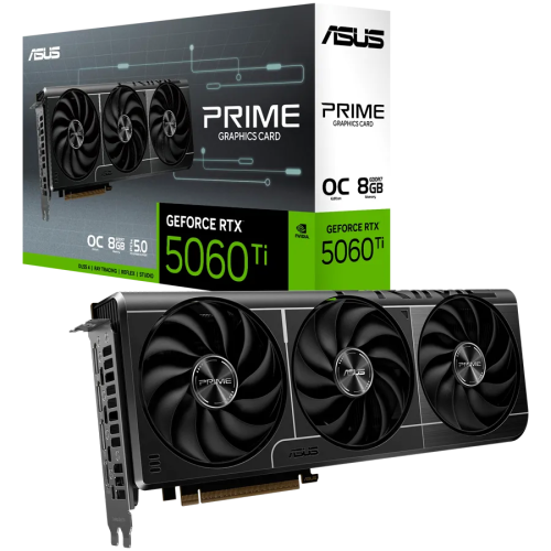 Видеокарта ASUS GeForce RTX 5060 Ti Prime OC 8GB GDDR7 (PRIME-RTX5060TI-O8G)