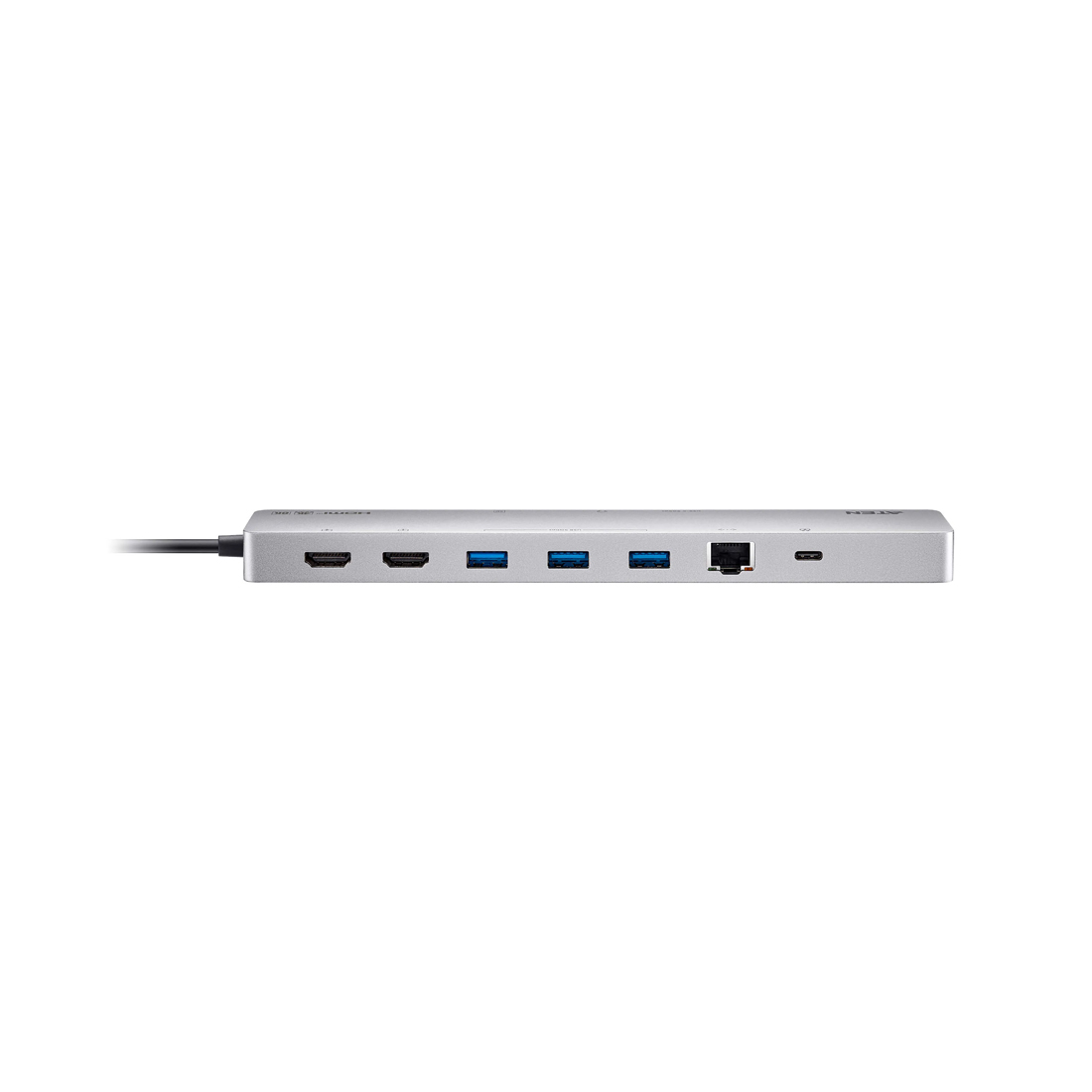 Док-станция ATEN UH3240, подключение USB-C, 2 × HDMI, RJ-45, картридер, зарядка PD 100 Вт – купить недорого с доставкой по Алматы и Казахстану