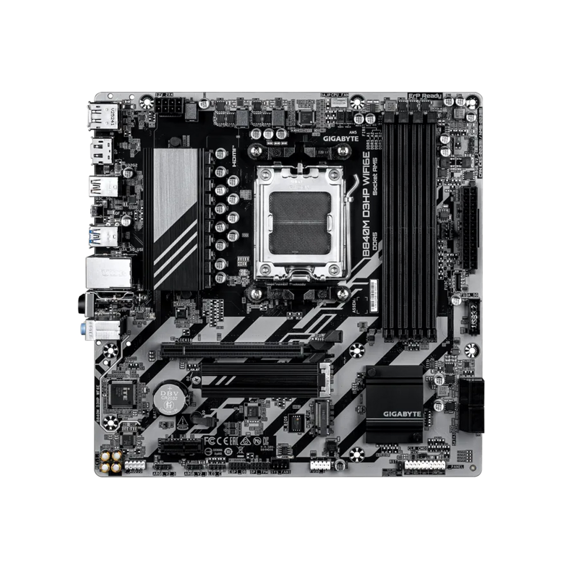 Материнская плата Gigabyte B840M D3HP WIFI6E AM5 B840 DDR5 Micro ATX фото 2