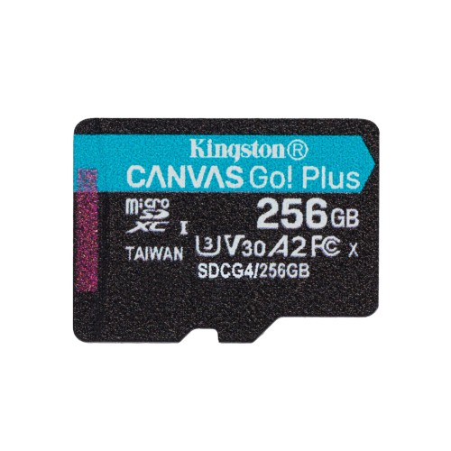 Карта памяти Kingston SDCG4/256GBSP Canvas Go Plus A2 U3 V30 256GB – купить недорого с доставкой по Алматы и Казахстану
