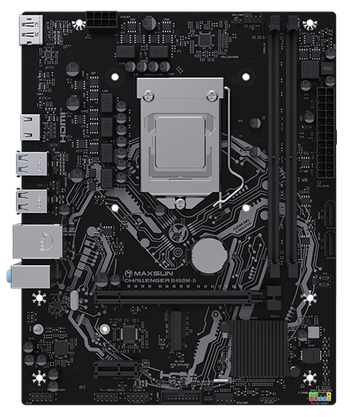 Материнская плата MaxSun CHALLENGER B450M AM4 B450 DDR4 Micro ATX