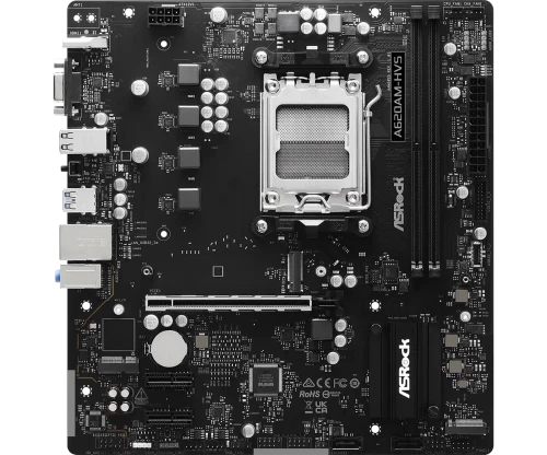 Материнская плата ASRock A620AM-HVS AM5 A620 DDR5 Micro ATX