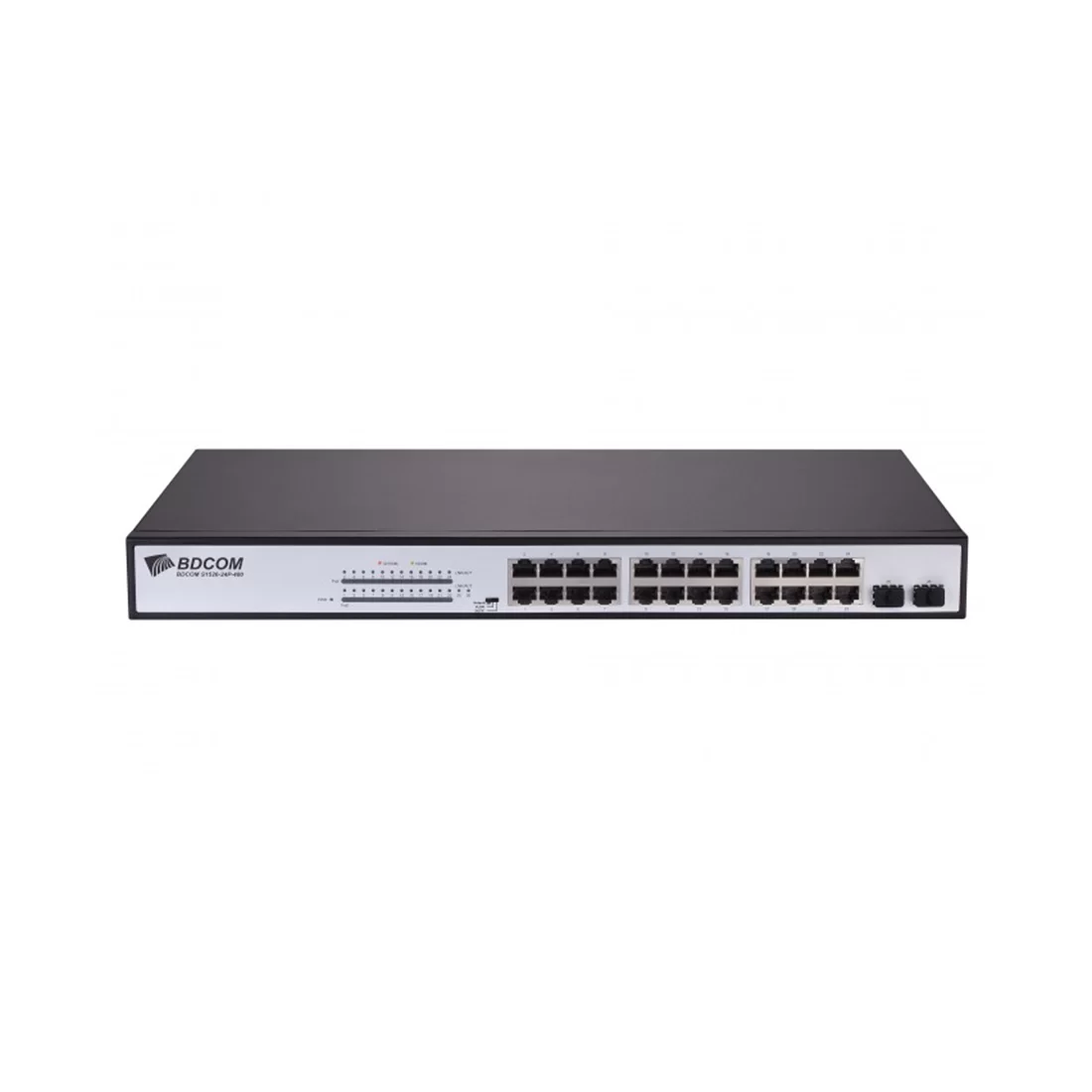 Коммутатор BDCOM S1526-24P, 24 порта 1 Гбит/с, 2×SFP, PoE, неуправляемый – купить недорого с доставкой по Алматы и Казахстану фото 2