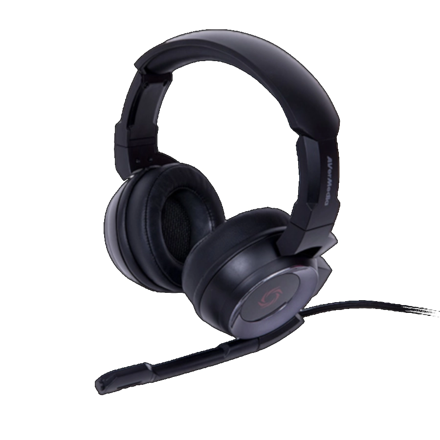 Наушники игровые AVerMedia AverMedia SonicWave GH335, чёрные