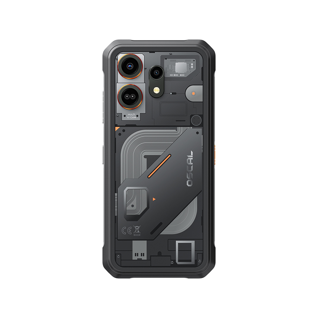 Смартфон OSCAL Marine 3 Rugged Phone 8GB RAM 128GB ROM Black – купить недорого с доставкой по Алматы и Казахстану