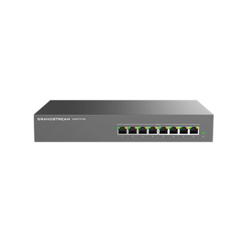 Коммутатор Grandstream GWN7701PA, 8 портов 1 Гбит/с, PoE, неуправляемый — купить в Казахстане | neom.kz