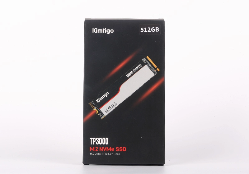 Твердотельный накопитель SSD 512 Gb, M.2 NVMe 2280, Kimtigo TP3000 512GB, R2500/W1800