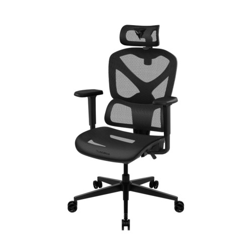 Офисное компьютерное кресло ThunderX3 YTC-Mesh, сетка, до 125 кг, чёрное (TEGC-3065001.11) — купить в Казахстане | neom.kz
