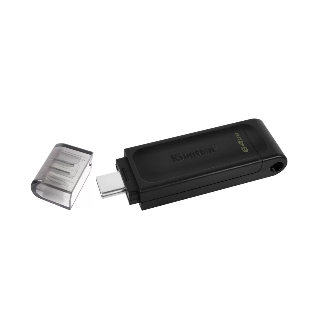 USB-накопитель Kingston DT70/64GB 64GB Type-C Чёрный – купить недорого с доставкой по Алматы и Казахстану