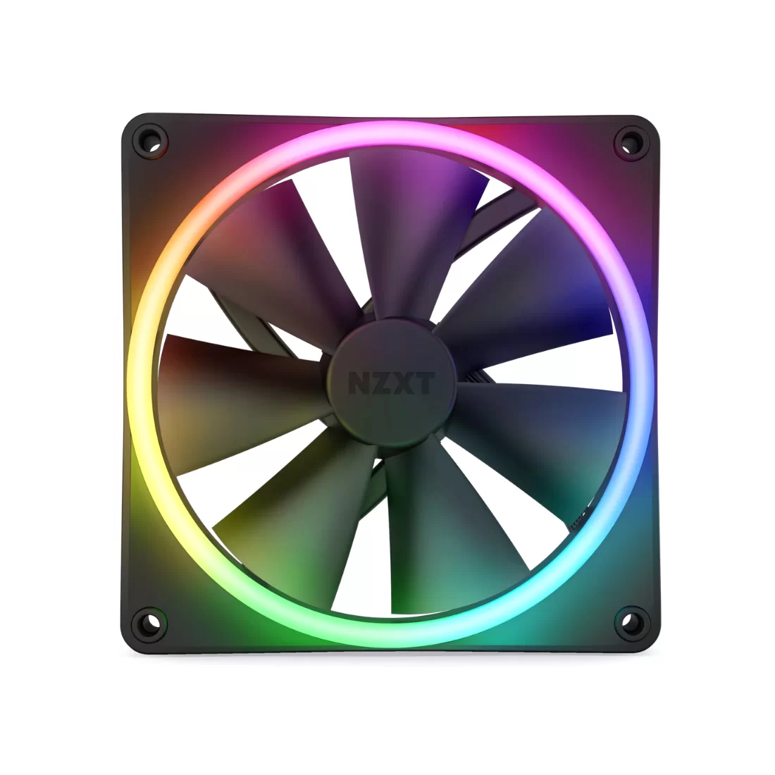 Кулер для компьютерного корпуса NZXT F140 RGB DUO RF-D14SF-B1 Black – купить недорого с доставкой по Алматы и Казахстану фото 2