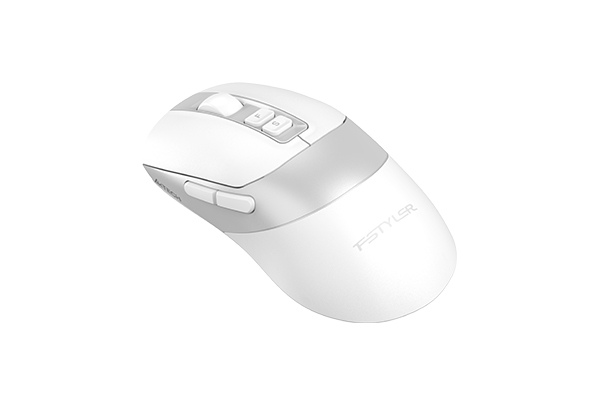 Мышь беспроводная A4Tech Fstyler FB50CS Plus, 9 кнопок, 3200 dpi, белая