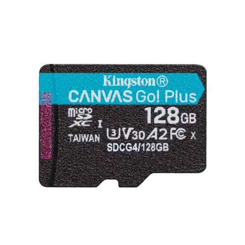 Карта памяти Kingston SDCG4/128GBSP Canvas Go Plus A2 U3 V30 128GB – купить недорого с доставкой по Алматы и Казахстану