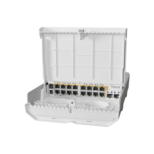Коммутатор MikroTik CRS318-16P-2S+OUT – купить недорого с доставкой по Алматы и Казахстану