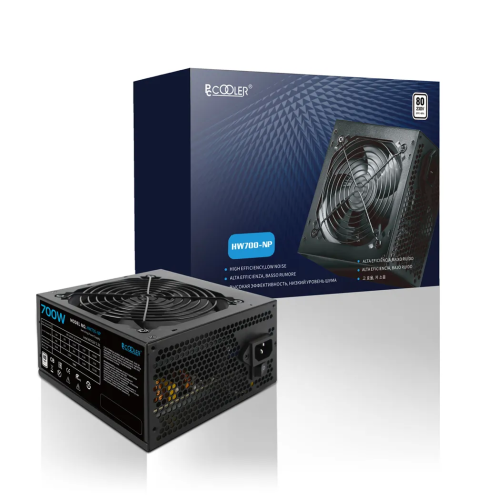 Блок питания PCCooler HW700-NP 700W 80 PLUS — купить в Казахстане | neom.kz