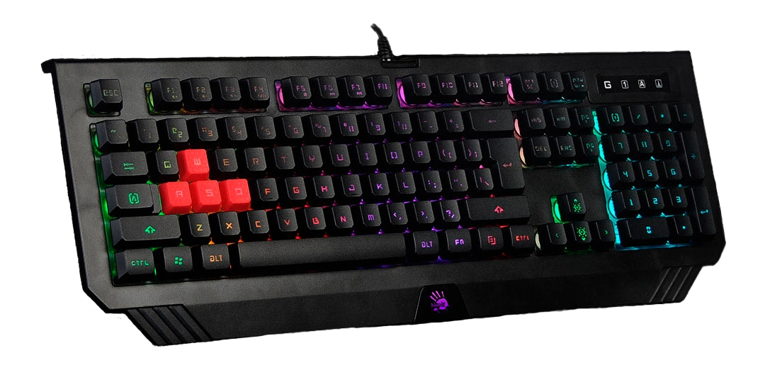Клавиатура игровая мембранная проводная A4Tech Bloody B120N