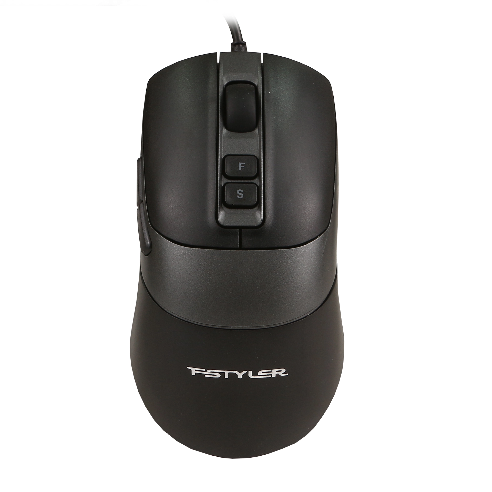 Мышь проводная A4tech Fstyler FM50S Plus, 7 кнопок, 4000 dpi, чёрная – купить недорого с доставкой по Алматы и Казахстану