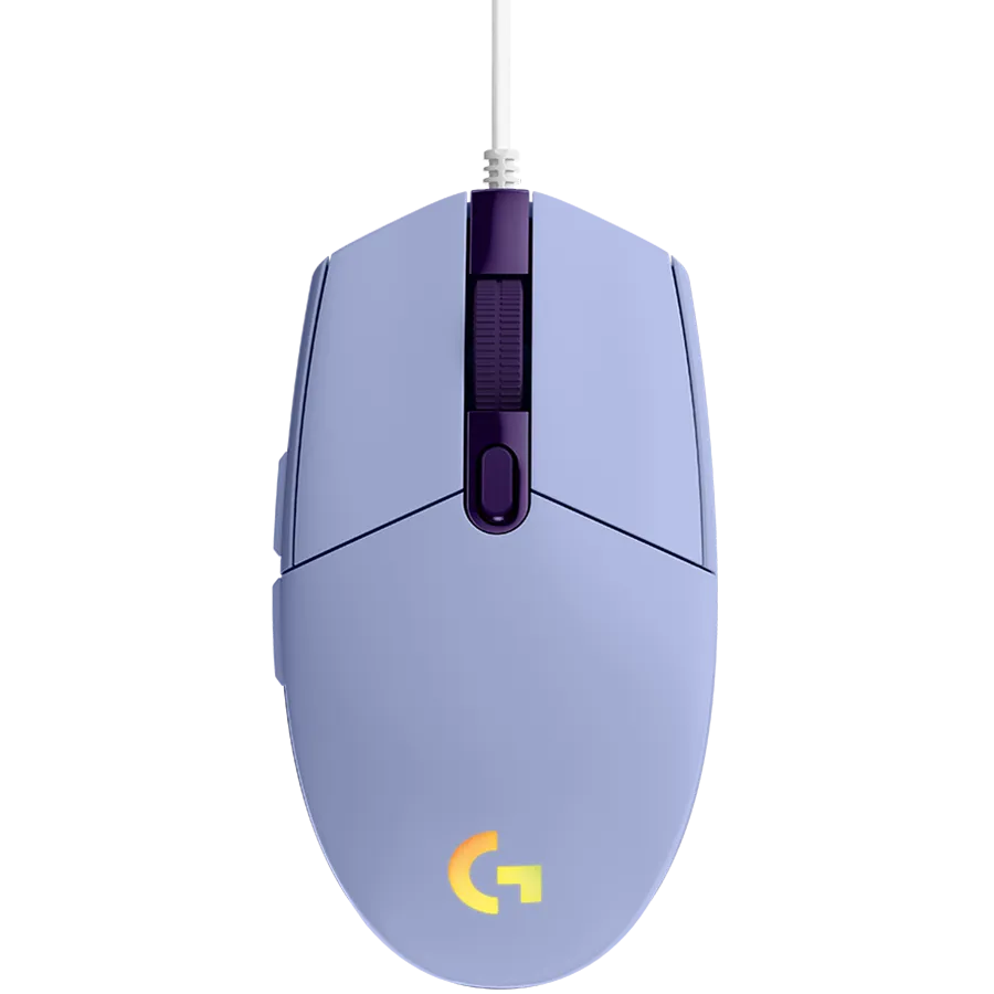 Мышь Logitech G102 LightSync, Lilac – купить недорого с доставкой по Алматы и Казахстану