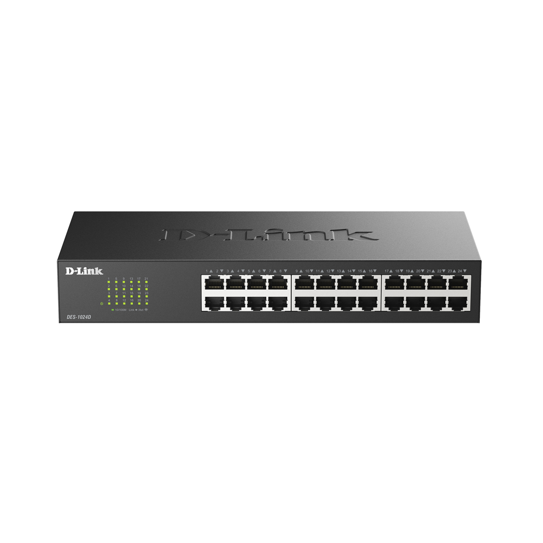 Коммутатор D-Link DES-1024D/H2A, 24 порта 100 Мбит/с, неуправляемый – купить недорого с доставкой по Алматы и Казахстану