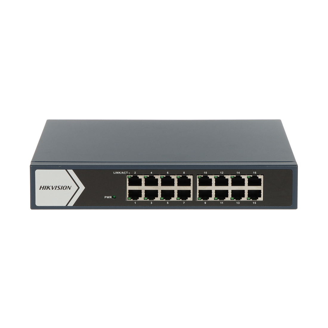 Коммутатор Hikvision DS-3E0516-E(c), 16 портов 1 Гбит/с, неуправляемый – купить недорого с доставкой по Алматы и Казахстану