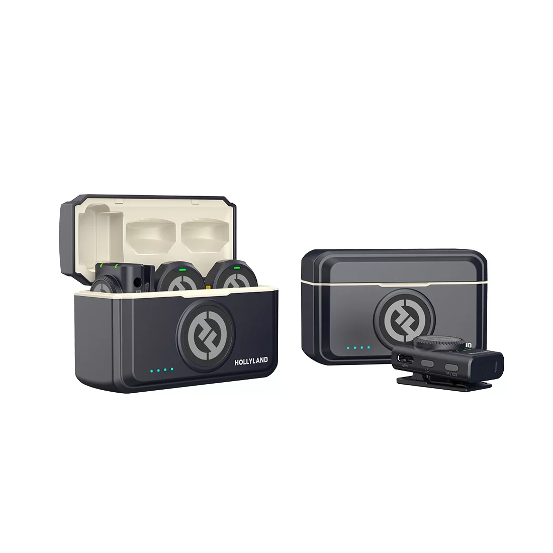 Петличный микрофон Hollyland Lark M2 Camera Черный – купить недорого с доставкой по Алматы и Казахстану