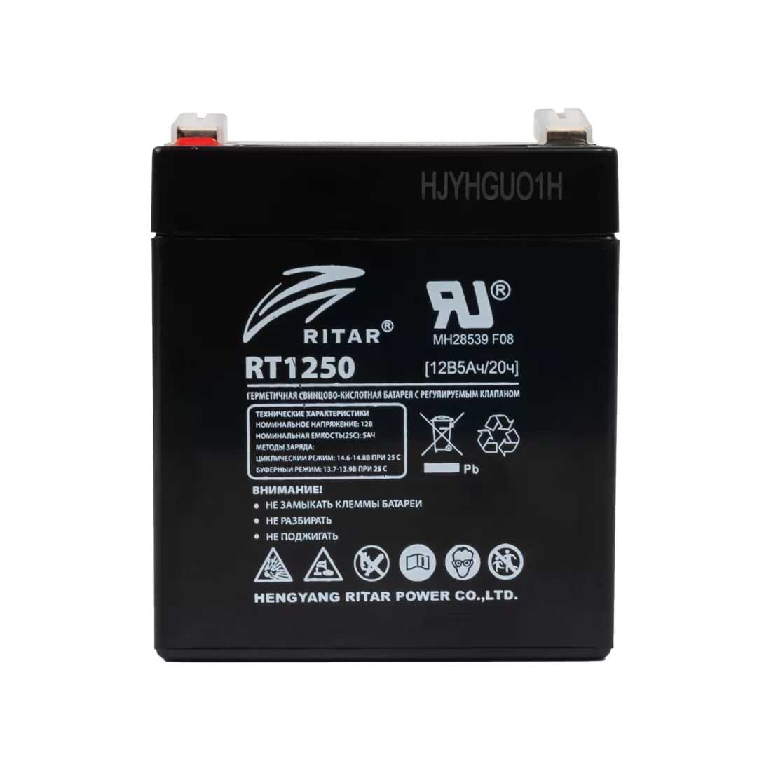 Аккумуляторная батарея Ritar RT1250 12В 5 Ач – купить недорого с доставкой по Алматы и Казахстану