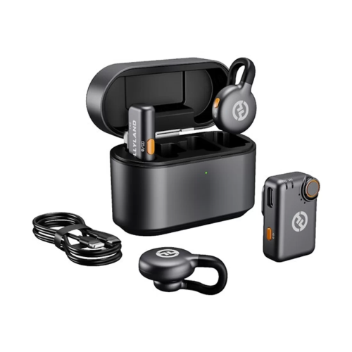 Петличный микрофон Hollyland Lark M2S Combo Черный – купить недорого с доставкой по Алматы и Казахстану