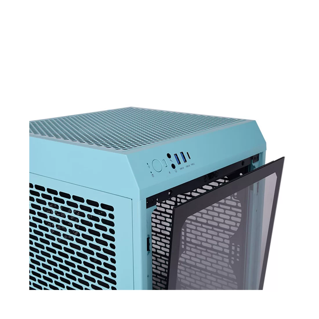 Корпус Thermaltake The Tower 200, Turquoise