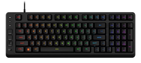 Клавиатура игровая мембранная проводная HyperX Eve 1800, чёрная — купить в Казахстане | neom.kz
