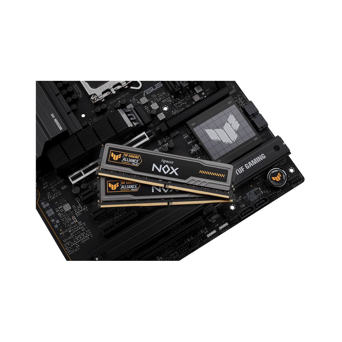 Комплект оперативной памяти Apacer NOX TUF 32GB (2 x 16GB) DDR5-5600 DIMM (AH5U32G56C522UTAA-2) — оперативная память RAM