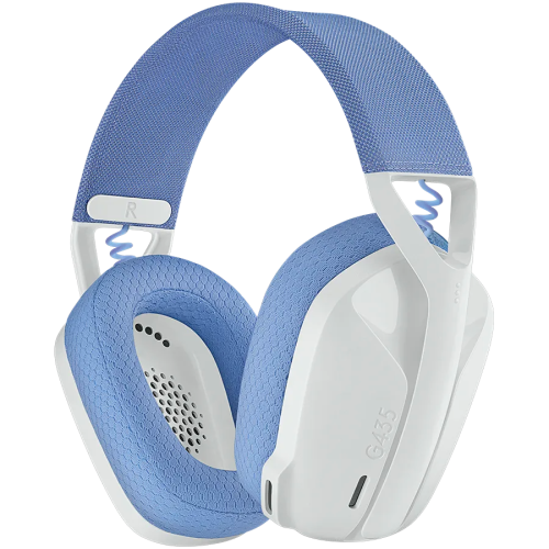 LOGITECH G435 LIGHTSPEED Wireless Gaming Headset - WHITE — купить в Казахстане | neom.kz